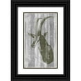 thumbnail image 1 of Goldberger, Jennifer 16x24 Black Ornate Wood Framed with Double Matting Museum Art Print Titled - Rustic Bust II, 1 of 4
