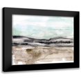 thumbnail image 1 of Goldberger, Jennifer 17x15 Black Modern Framed Museum Art Print Titled - Lines in the Range II, 1 of 5
