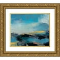 thumbnail image 1 of Goldberger, Jennifer 17x15 Gold Ornate Wood Framed with Double Matting Museum Art Print Titled - Bold Horizon I, 1 of 4