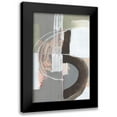 thumbnail image 1 of Goldberger, Jennifer 17x24 Black Modern Framed Museum Art Print Titled - Arching Neutrals III, 1 of 5
