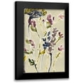 thumbnail image 1 of Goldberger, Jennifer 17x24 Black Modern Framed Museum Art Print Titled - Parchment Flower Field II, 1 of 5