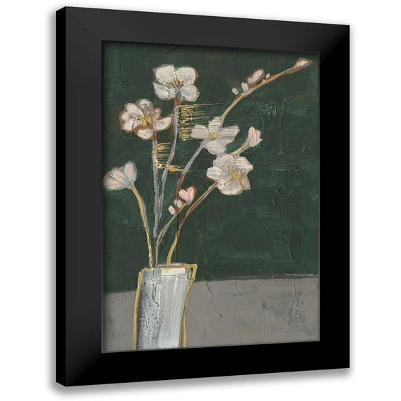 Goldberger, Jennifer 17x24 Black Modern Framed Museum Art Print Titled - Textured Still Life I
