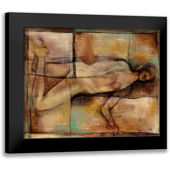 Goldberger, Jennifer 18x15 Black Modern Framed Museum Art Print Titled - Abstract Proportions II
