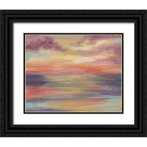 Goldberger, Jennifer 18x15 Black Ornate Wood Framed with Double Matting Museum Art Print Titled - Sunset Light III