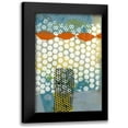 thumbnail image 1 of Goldberger, Jennifer 18x24 Black Modern Framed Museum Art Print Titled - Translucent Abstraction I, 1 of 5