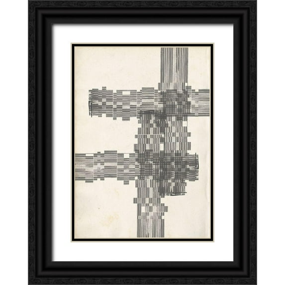 Goldberger, Jennifer 18x24 Black Ornate Wood Framed with Double Matting Museum Art Print Titled - Custom Stagger Start II