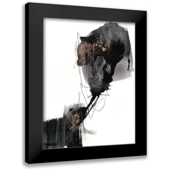 Goldberger, Jennifer 19x24 Black Modern Framed Museum Art Print Titled - Ebony Step I