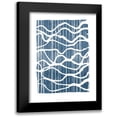 thumbnail image 1 of Goldberger, Jennifer 19x24 Black Modern Framed Museum Art Print Titled - Exverse Indigo, 1 of 5