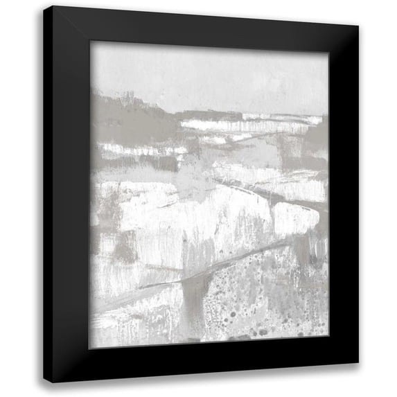 Goldberger, Jennifer 19x24 Black Modern Framed Museum Art Print Titled - Neutral Fields II