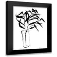 thumbnail image 1 of Goldberger, Jennifer 19x24 Black Modern Framed Museum Art Print Titled - Sumi-e Bamboo I, 1 of 5