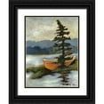 thumbnail image 1 of Goldberger, Jennifer 19x24 Black Ornate Wood Framed with Double Matting Museum Art Print Titled - Maine Escape I, 1 of 4