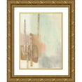 thumbnail image 1 of Goldberger, Jennifer 19x24 Gold Ornate Wood Framed with Double Matting Museum Art Print Titled - In Line II, 1 of 4