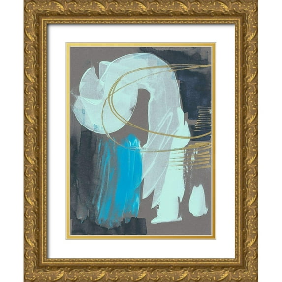 Goldberger, Jennifer 19x24 Gold Ornate Wood Framed with Double Matting Museum Art Print Titled - Swivel I
