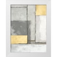 thumbnail image 1 of Goldberger, Jennifer 19x24 White Modern Wood Framed Museum Art Print Titled - Linear Grey III, 1 of 4