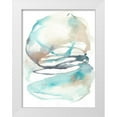 thumbnail image 1 of Goldberger, Jennifer 19x24 White Modern Wood Framed Museum Art Print Titled - Spiral Bloom II, 1 of 4