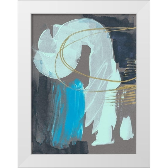 Goldberger, Jennifer 19x24 White Modern Wood Framed Museum Art Print Titled - Swivel I