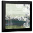 thumbnail image 1 of Goldberger, Jennifer 20x20 Black Modern Framed Museum Art Print Titled - Horizon Spheres I, 1 of 5