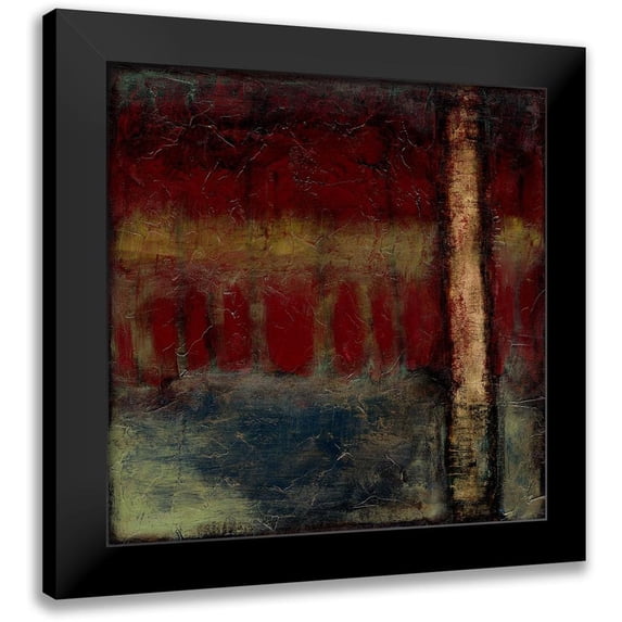 Goldberger, Jennifer 20x20 Black Modern Framed Museum Art Print Titled - Moonlit Forest III