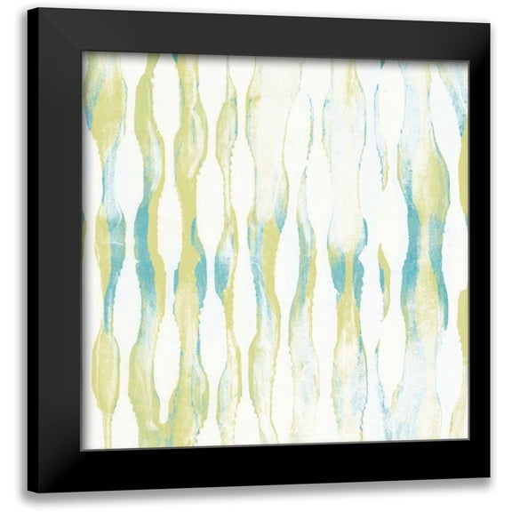 Goldberger, Jennifer 20x20 Black Modern Framed Museum Art Print Titled - Pattern Waves IV