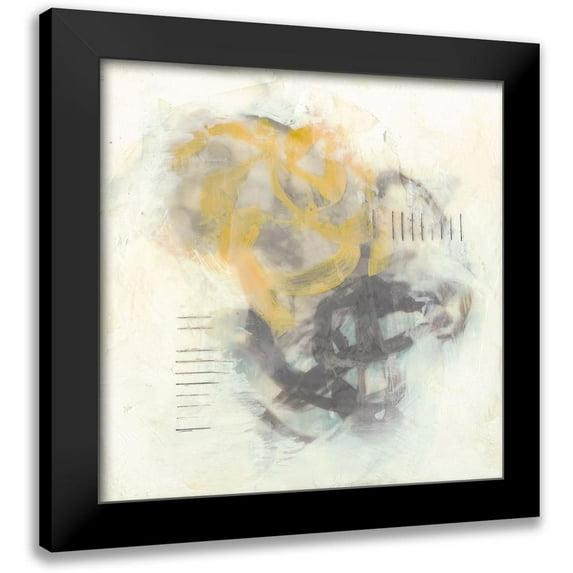 Goldberger, Jennifer 20x20 Black Modern Framed Museum Art Print Titled - Reticulate II