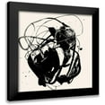 thumbnail image 1 of Goldberger, Jennifer 20x20 Black Modern Framed Museum Art Print Titled - Spontaneous Sume-i I, 1 of 5