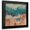 thumbnail image 1 of Goldberger, Jennifer 20x20 Black Modern Framed Museum Art Print Titled - Teal Sky II, 1 of 5