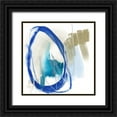 thumbnail image 1 of Goldberger, Jennifer 20x20 Black Ornate Wood Framed with Double Matting Museum Art Print Titled - Cobalt Surround I, 1 of 4