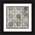 thumbnail image 1 of Goldberger, Jennifer 20x20 Black Ornate Wood Framed with Double Matting Museum Art Print Titled - Neutral Metric VI, 1 of 4