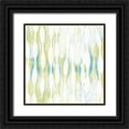thumbnail image 1 of Goldberger, Jennifer 20x20 Black Ornate Wood Framed with Double Matting Museum Art Print Titled - Pattern Waves IV, 1 of 4