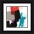 thumbnail image 1 of Goldberger, Jennifer 20x20 Black Ornate Wood Framed with Double Matting Museum Art Print Titled - Primary Action VI, 1 of 4