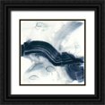 thumbnail image 1 of Goldberger, Jennifer 20x20 Black Ornate Wood Framed with Double Matting Museum Art Print Titled - Ribbon Horizon I, 1 of 4