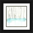 thumbnail image 1 of Goldberger, Jennifer 20x20 Black Ornate Wood Framed with Double Matting Museum Art Print Titled - Snow Line VII, 1 of 4