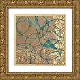 thumbnail image 1 of Goldberger, Jennifer 20x20 Gold Ornate Wood Framed with Double Matting Museum Art Print Titled - Axis II, 1 of 4