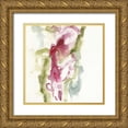 thumbnail image 1 of Goldberger, Jennifer 20x20 Gold Ornate Wood Framed with Double Matting Museum Art Print Titled - Minimalist Fuchsia II, 1 of 4