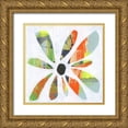 thumbnail image 1 of Goldberger, Jennifer 20x20 Gold Ornate Wood Framed with Double Matting Museum Art Print Titled - Pin Wheel II, 1 of 4