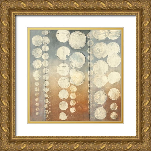 Goldberger, Jennifer 20x20 Gold Ornate Wood Framed with Double Matting Museum Art Print Titled - Rain I