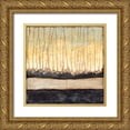 thumbnail image 1 of Goldberger, Jennifer 20x20 Gold Ornate Wood Framed with Double Matting Museum Art Print Titled - Winter Reverie I, 1 of 4