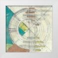 thumbnail image 1 of Goldberger, Jennifer 20x20 White Modern Wood Framed Museum Art Print Titled - Compass II, 1 of 4