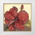 thumbnail image 1 of Goldberger, Jennifer 20x20 White Modern Wood Framed Museum Art Print Titled - Cropped Sophisticated Hibiscus III, 1 of 4