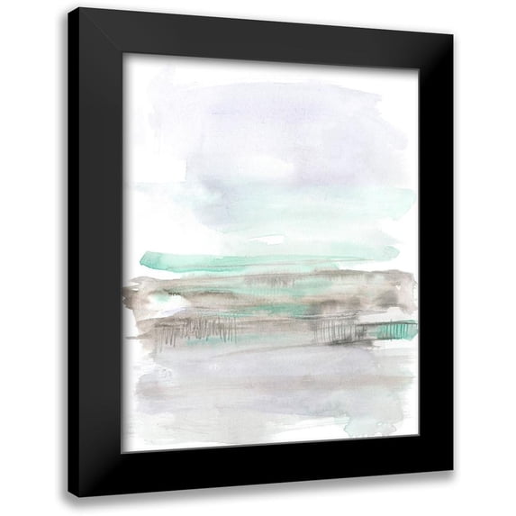 Goldberger, Jennifer 20x24 Black Modern Framed Museum Art Print Titled - Frost Horizon II