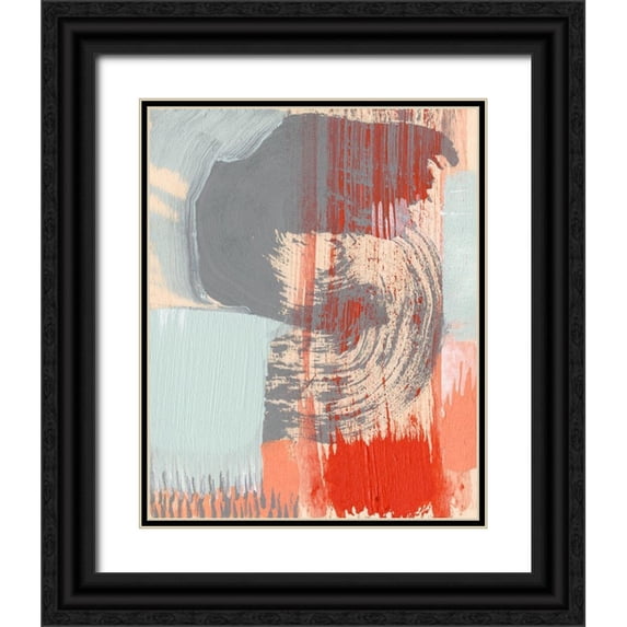 Goldberger, Jennifer 20x24 Black Ornate Wood Framed with Double Matting Museum Art Print Titled - S-Curve II