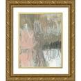 thumbnail image 1 of Goldberger, Jennifer 20x24 Gold Ornate Wood Framed with Double Matting Museum Art Print Titled - Twombly Script II, 1 of 4