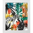 thumbnail image 1 of Goldberger, Jennifer 20x24 White Modern Wood Framed Museum Art Print Titled - Jungle Life I, 1 of 4