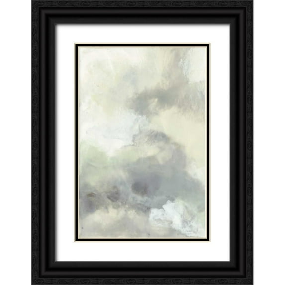 Goldberger, Jennifer 23x32 Black Ornate Wood Framed with Double Matting Museum Art Print Titled - Cloud Impressions I
