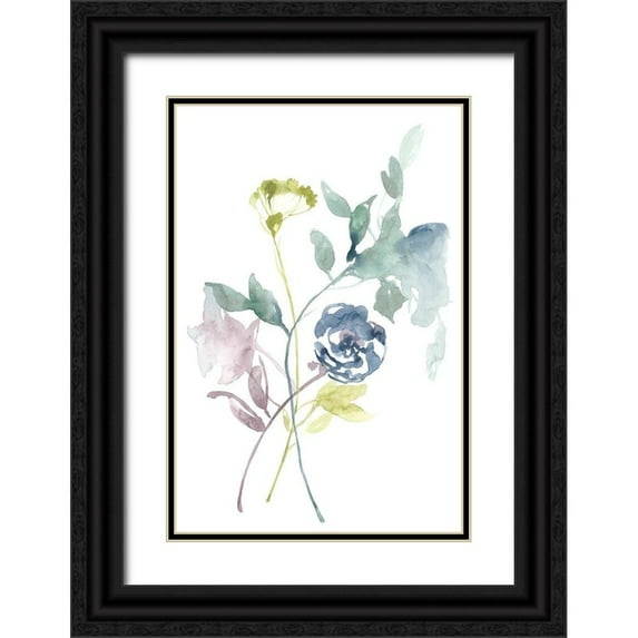 Goldberger, Jennifer 23x32 Black Ornate Wood Framed with Double Matting Museum Art Print Titled - Dancing in the Light II