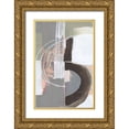 thumbnail image 1 of Goldberger, Jennifer 23x32 Gold Ornate Wood Framed with Double Matting Museum Art Print Titled - Arching Neutrals III, 1 of 4