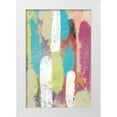 thumbnail image 1 of Goldberger, Jennifer 23x32 White Modern Wood Framed Museum Art Print Titled - Swatch Layers I, 1 of 4
