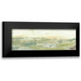 thumbnail image 1 of Goldberger, Jennifer 24x11 Black Modern Framed Museum Art Print Titled - Greenery Horizon Line II, 1 of 5