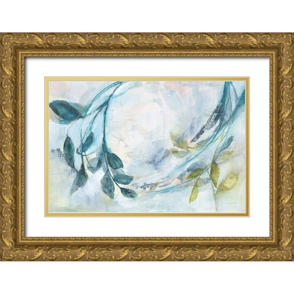 Goldberger, Jennifer 24x17 Gold Ornate Wood Framed with Double Matting Museum Art Print Titled - Branches and Shadows I