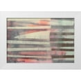 thumbnail image 1 of Goldberger, Jennifer 24x17 White Modern Wood Framed Museum Art Print Titled - Lines and Layers I, 1 of 4
